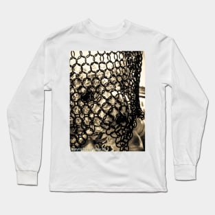 Chain Mail Bear Long Sleeve T-Shirt